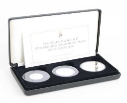 Great Britain, The Queen Elizabeth II 90th Birthday Solid Silver Proof Coin Collection, to