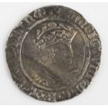 England, Henry VIII (1509-1547) groat, obv: crowned and draped bust of King Henry VIII facing right,