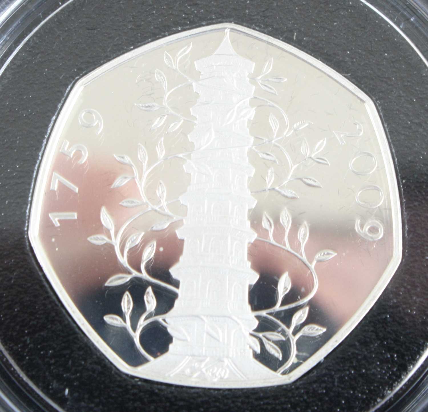 The Royal Mint, The UK 50p Silver Proof Collection, 40th Anniversary (1969-2009), a collection of - Bild 3 aus 3
