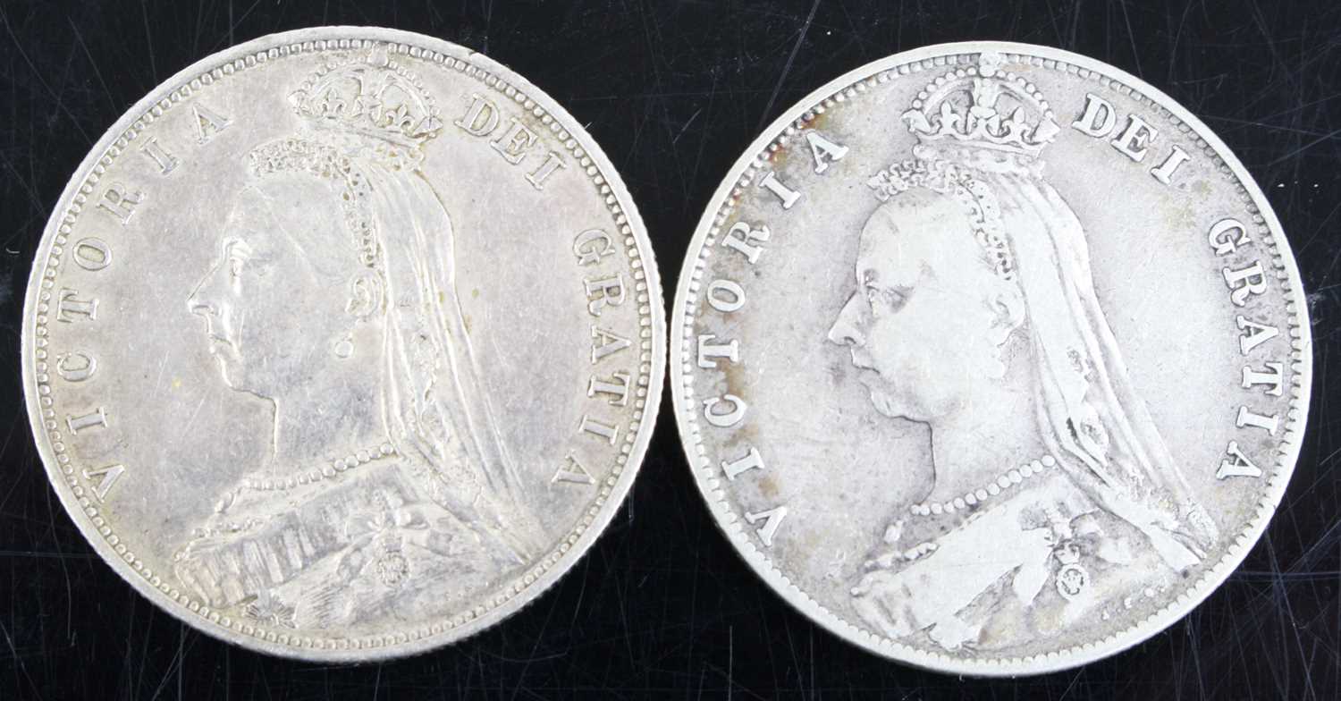 Great Britain, 1883 half crown, Victoria young bust above date, rev: crowned quartered shield within - Image 5 of 8