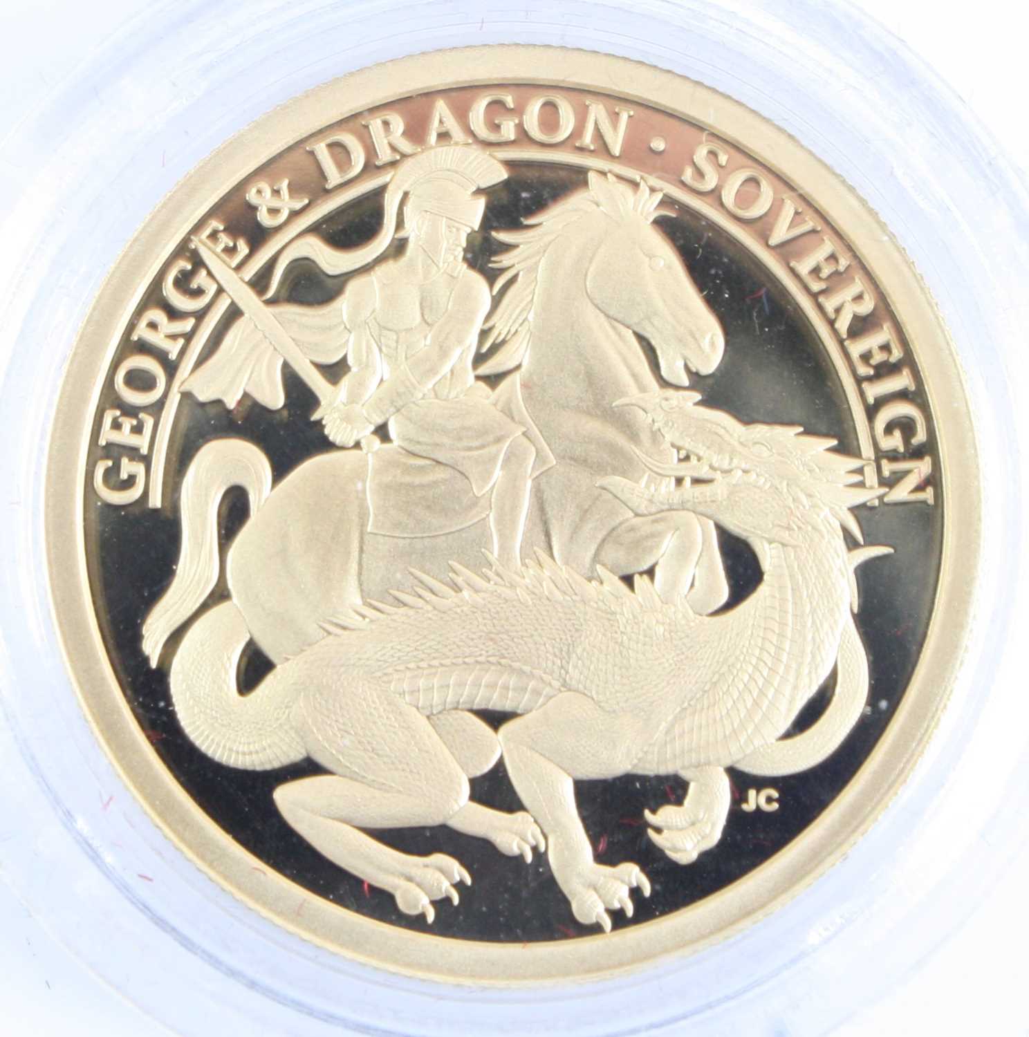 Hattons of London, The 2021 George and the Dragon 200th Anniversary Gold Sovereign Series, eight - Image 11 of 24