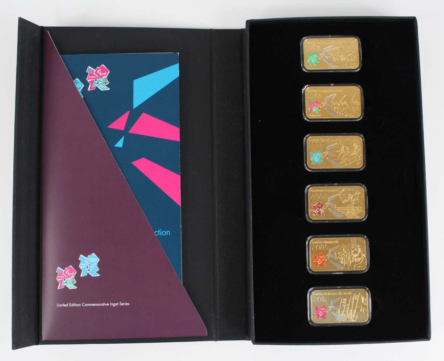 The Olympic Museum, The Host Cities of The Olympic Games Limited Edition Commemorative Ingot Series, - Bild 3 aus 4