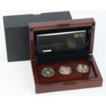 The Royal Mint, The 2015 Sovereign Collection Gold Proof Three-Coin Set, full, half and quarter