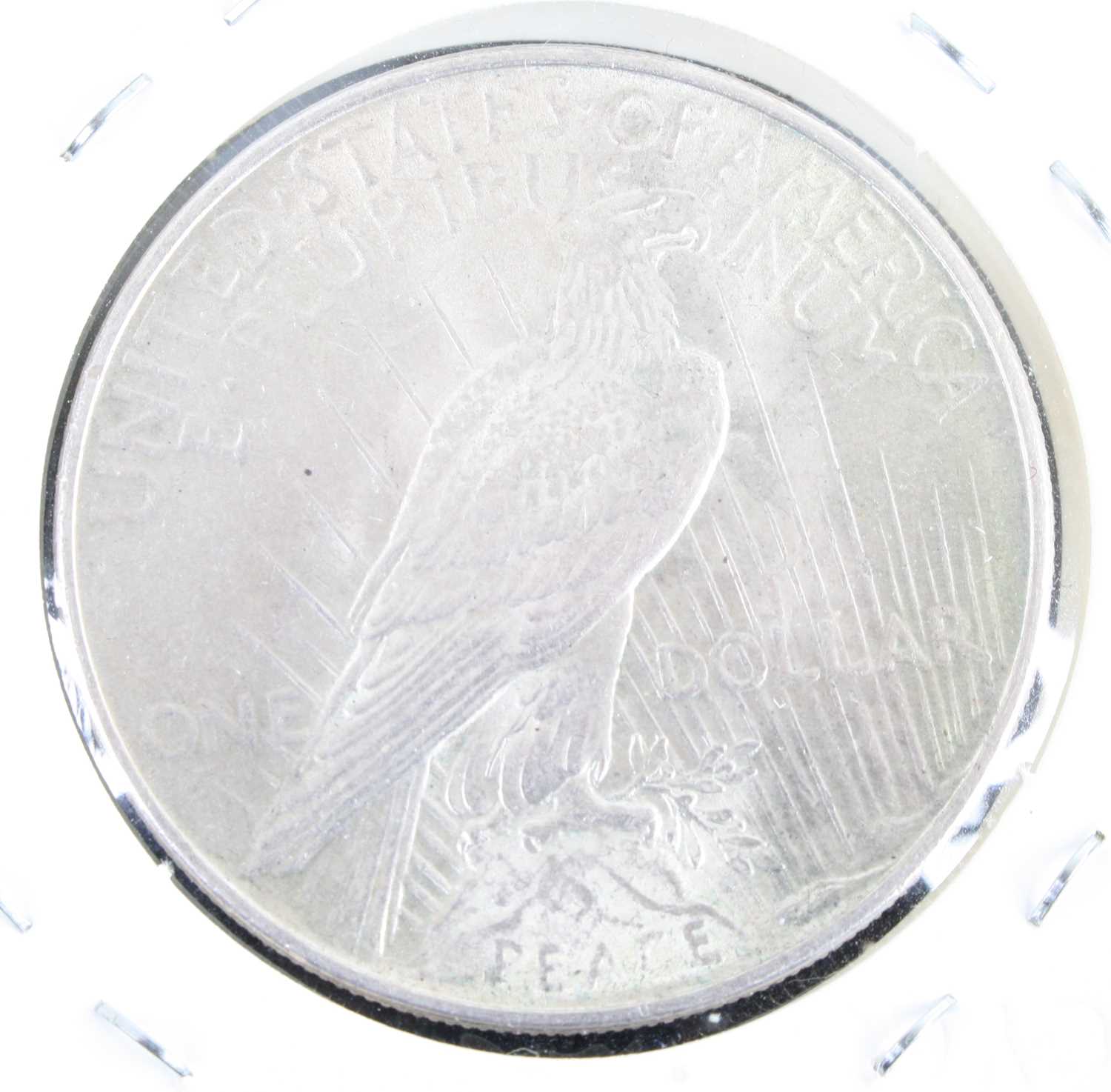 United States of America, 1922 Peace dollar, obv: Liberty bust left above date, rev: eagle - Image 4 of 4