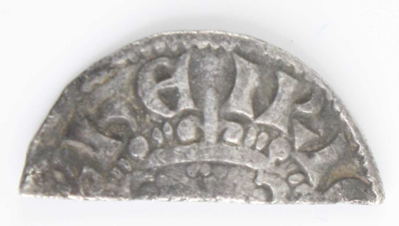 England, Edward III (1327-1377) groat, obv: crowned facing bust within legend, rev: long cross - Image 6 of 11