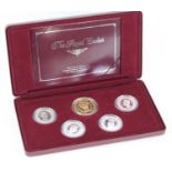 The Royal Australian Mint, The Royal Ladies, Silver Coin and Medallion Set, to commemorate the