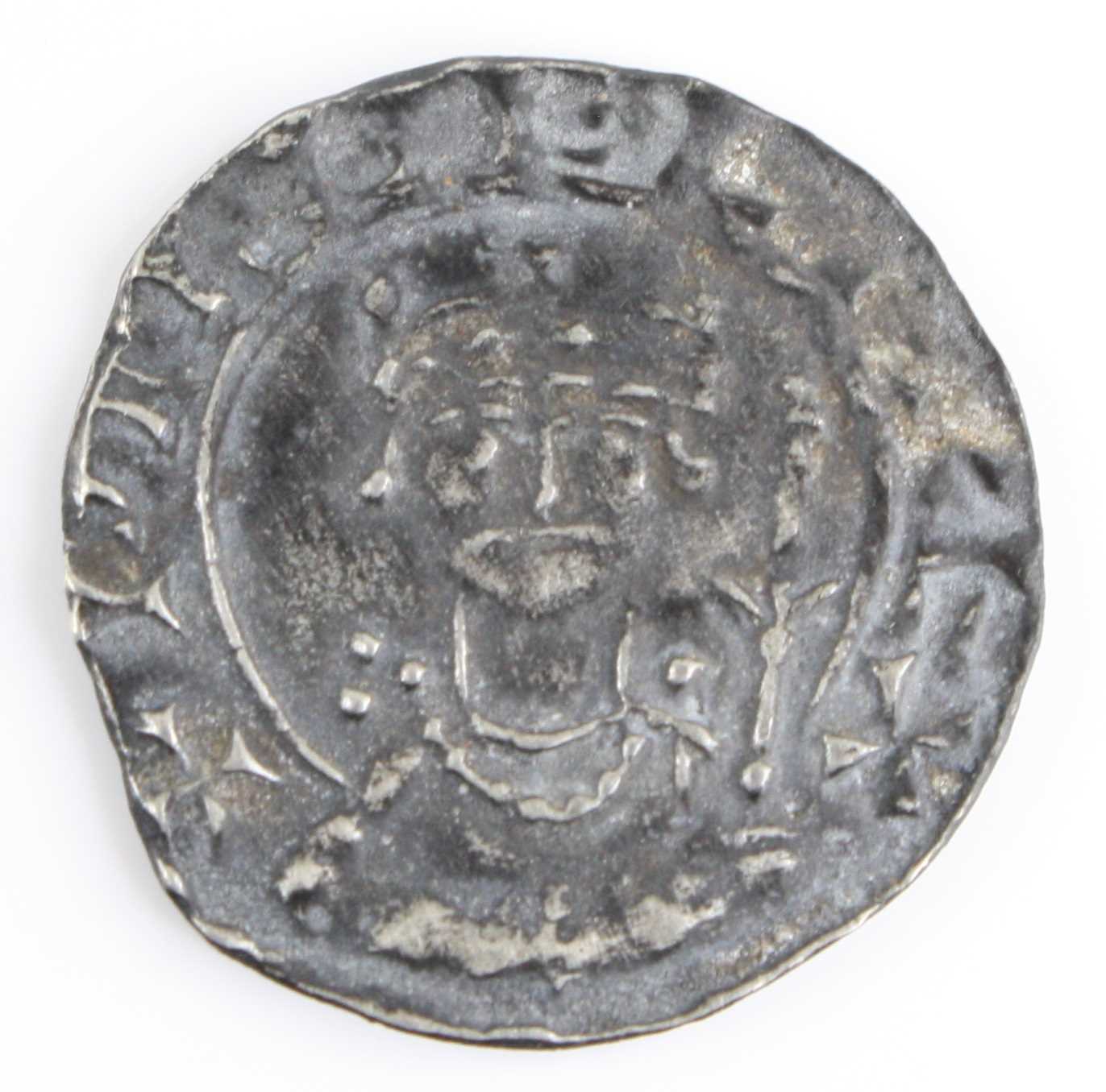 William I (1066-1087), silver penny, Pax type, obv: crowned facing portrait, rev: cross pattée