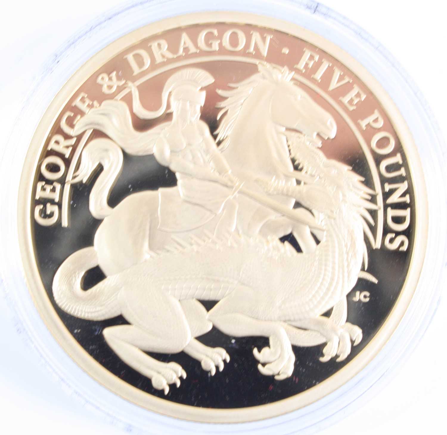 Hattons of London, The 2021 George and the Dragon 200th Anniversary Gold Sovereign Series, eight - Image 7 of 24