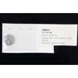 Roman Empire, Commodus (177-192), silver denarius, obv: laureate bust right, rev: Jupiter, naked