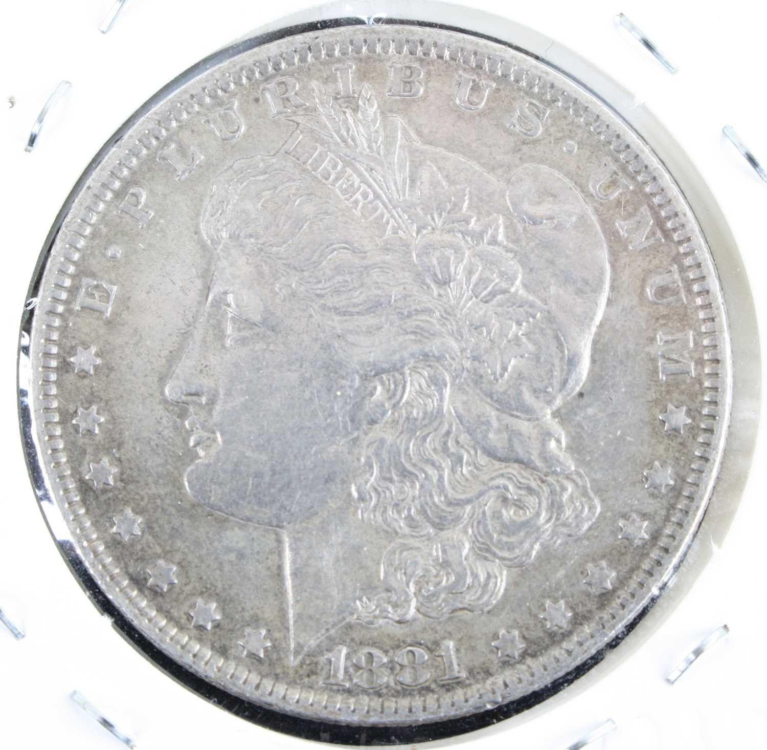 United States of America, 1881 Morgan dollar, obv: Liberty bust left above date, rev: eagle - Image 5 of 7