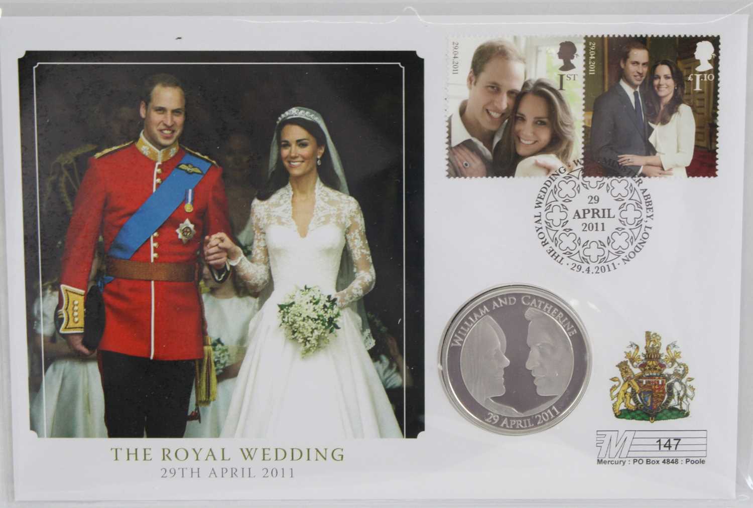 United Kingdom, Westminster Mint, 1952-2012 Potraits of Her Majesty First Day Coin and Banknote - Bild 2 aus 3