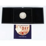 Bailiwick of Guernsey, 2020 75th Anniversary of VE-Day 5oz Silver Proof £10 Coin, limited edition