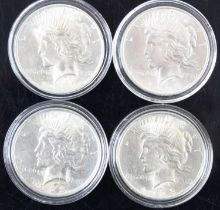 United States of America, 1923 Peace dollar, obv: capped head of Liberty left, headband with rays