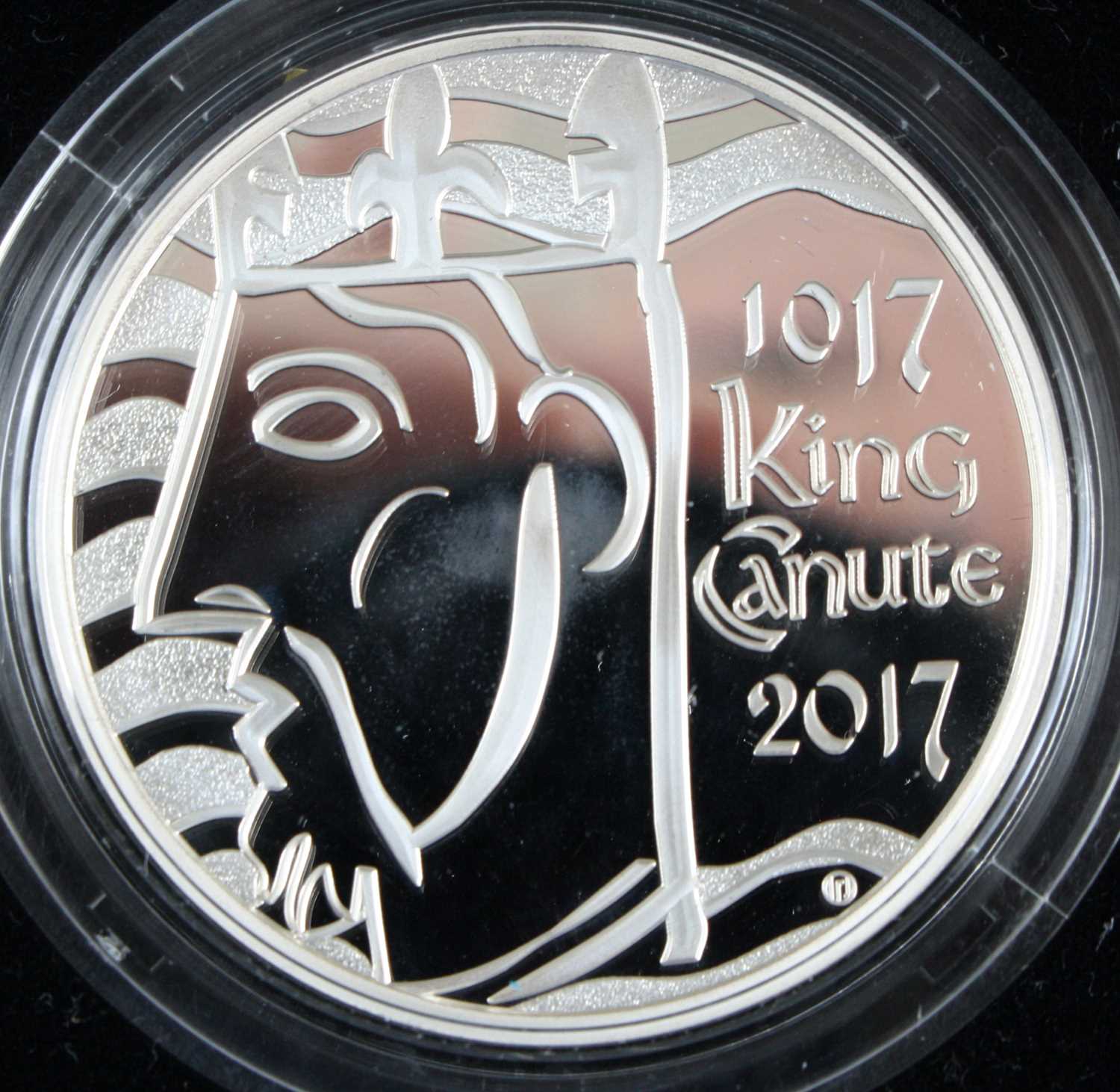 United Kingdom, The Royal Mint, The 1000th Anniversary of the Coronation of King Canute 2017 £5 - Bild 2 aus 3