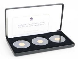 Jubilee Mint, 2018 The Queen's Coronation Jubilee Solid Gold Coin Collection, 9ct gold twenty-five