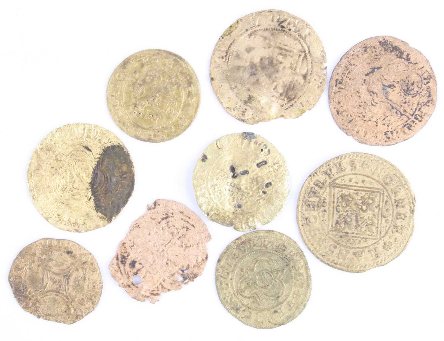 World, a collection of miscellaneous coins to include Dutch Republic 1689 & 1691 6 stuivers, Morocco - Image 7 of 7