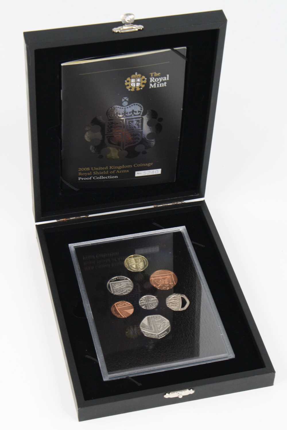 Great Britain, Royal Mint 2012 Proof Set, ten coins from £5 to 1p, boxed with certificate. (1)