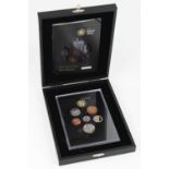 Great Britain, Royal Mint 2012 Proof Set, ten coins from £5 to 1p, boxed with certificate. (1)