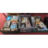 Three boxes of books to inlcude literature and military history