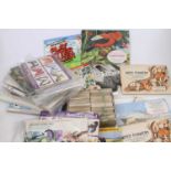 A collection of cigarette cards to include Wills Cigarettes, Speed, together with various tea and