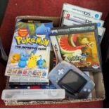 *BOXES ARE EMPTY - A Nintendo Game Boy Advance hand held console, together with various ephemera ALL