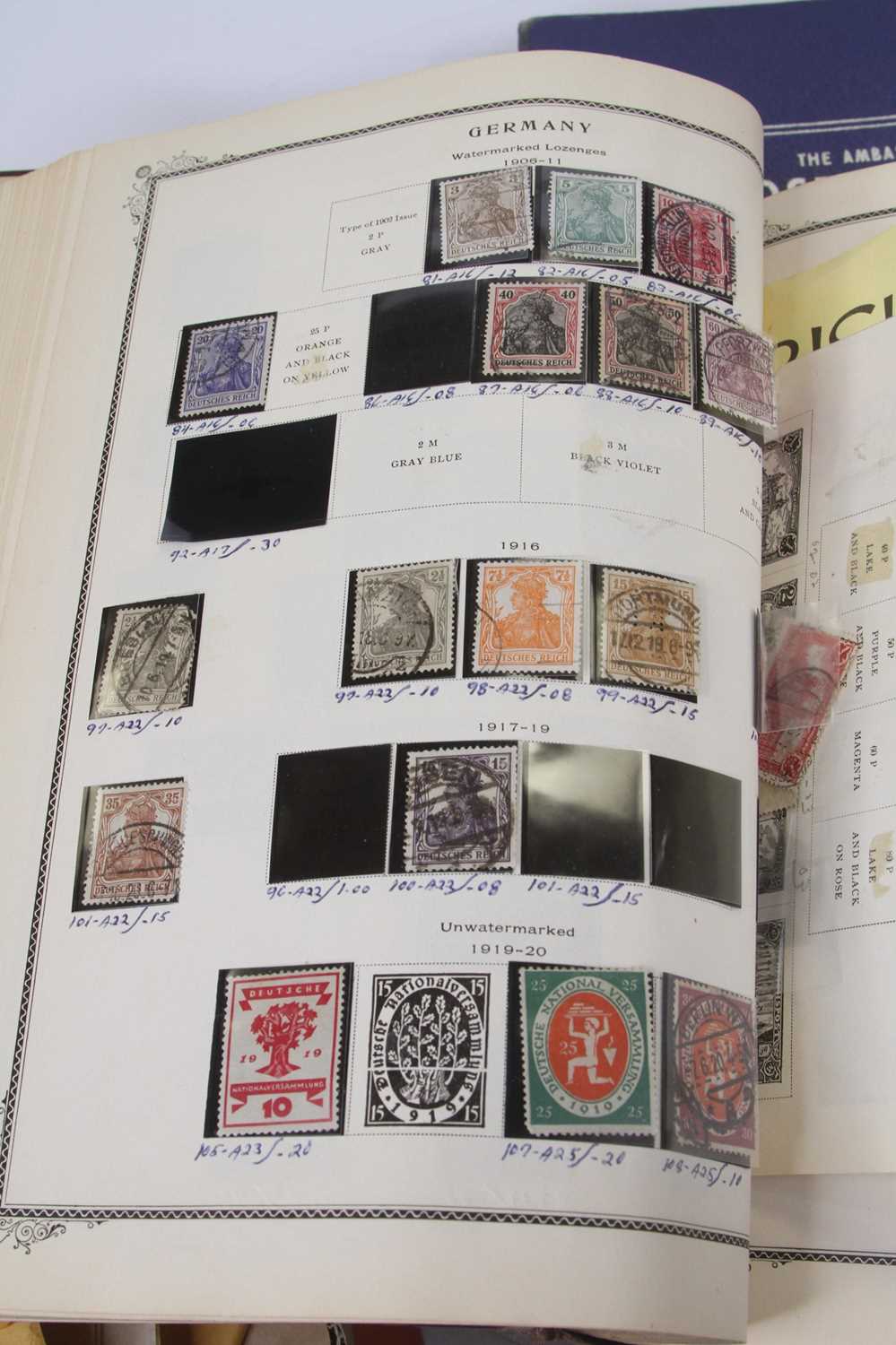 A collection of world stamps, to include examples from The Netherlands, Canada, and Australia, in