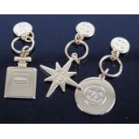 After Chanel, assorted gilt metal pendant charms