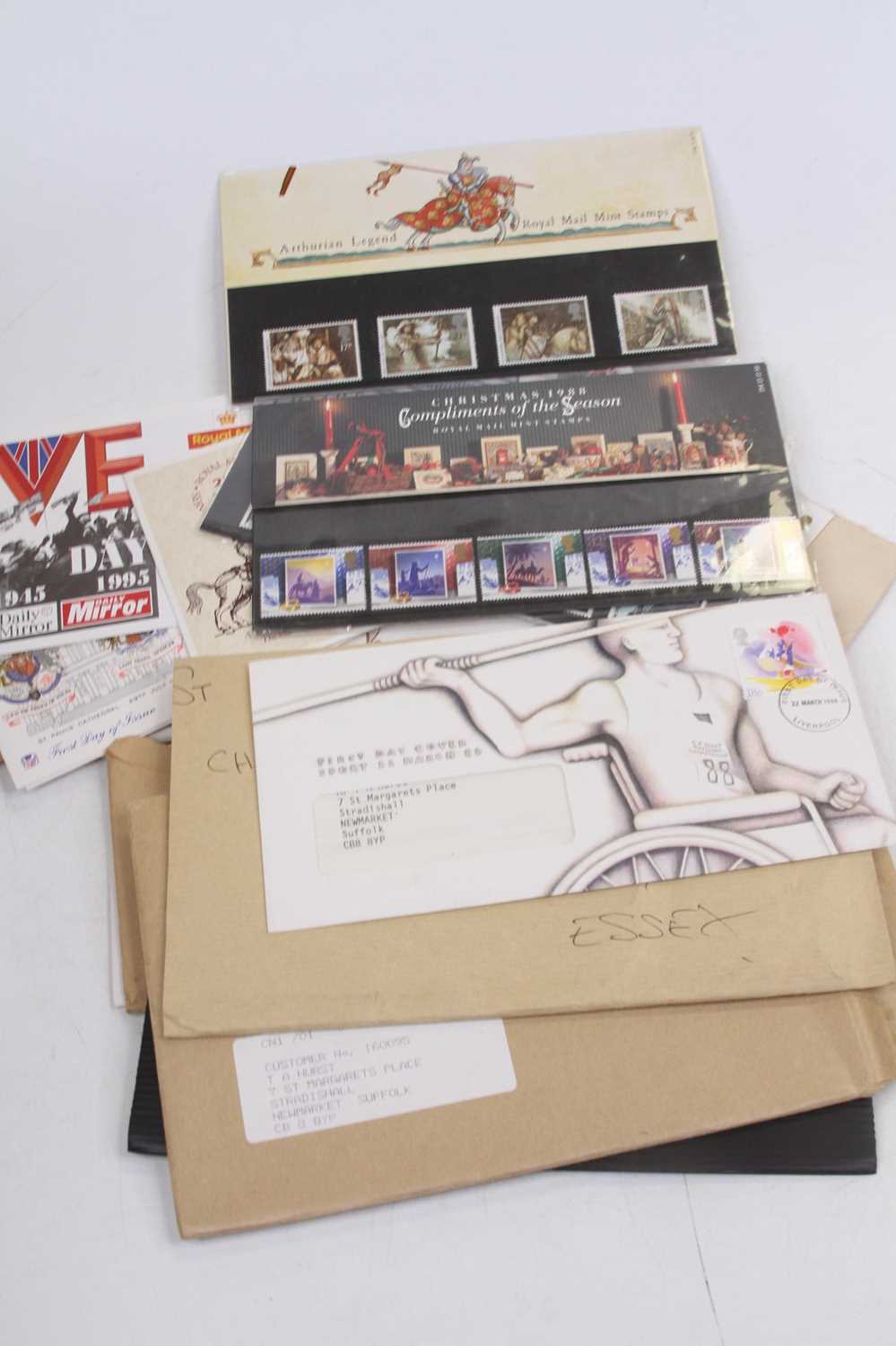 A collection of presentation packs of first day covers PHQ cards and stamps - Image 7 of 7
