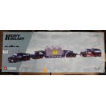 A Corgi Toys Heavy Haulage No. 18007 Wrekin Roadways Scammell Contractor gift set, housed in the