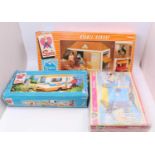 A collection of Sindy boxed accessories, to include the boxed Superhome, horsebox, and caravan