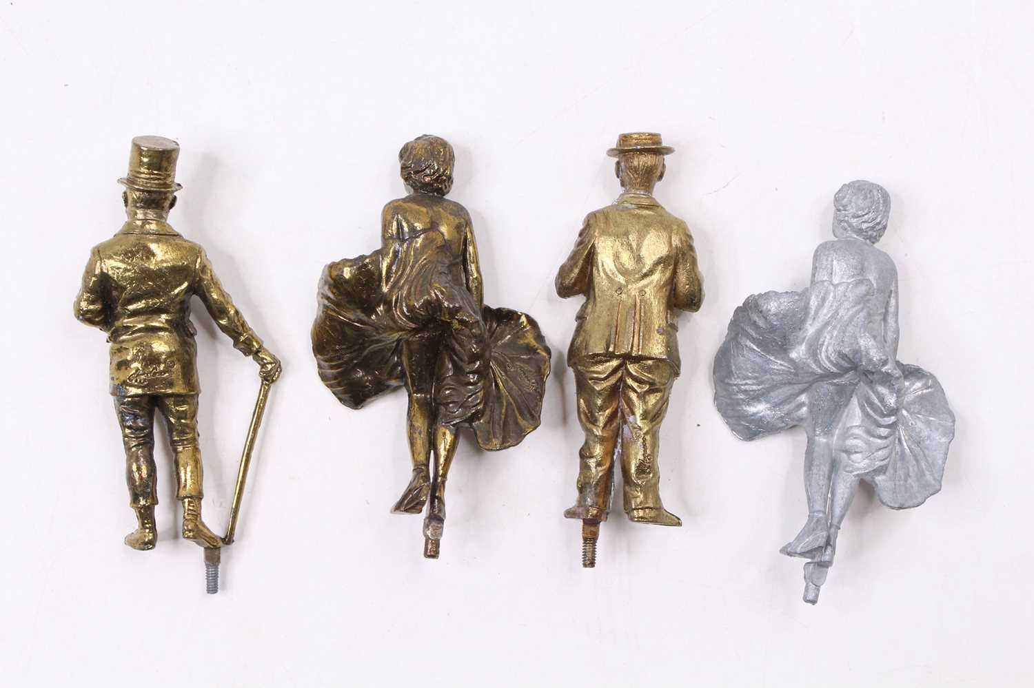 A collection of cast metal Lonestar products, figurines of Marilyn Monroe, Charlie Chaplin, and WC - Bild 2 aus 2