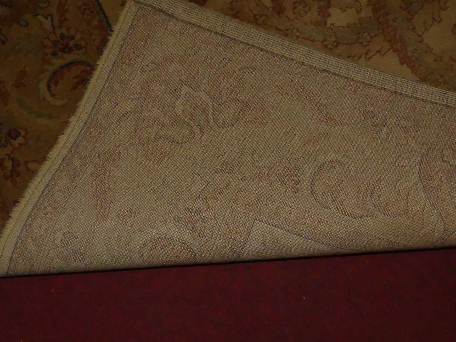 A Persian style machine made cream ground woollen Tabriz rug, 300 x 200cm - Image 6 of 6