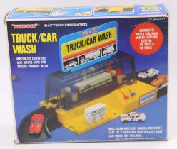 A Blue Box Miniatures circa 1979 truck/car wash gift set, battery operated example housed in the