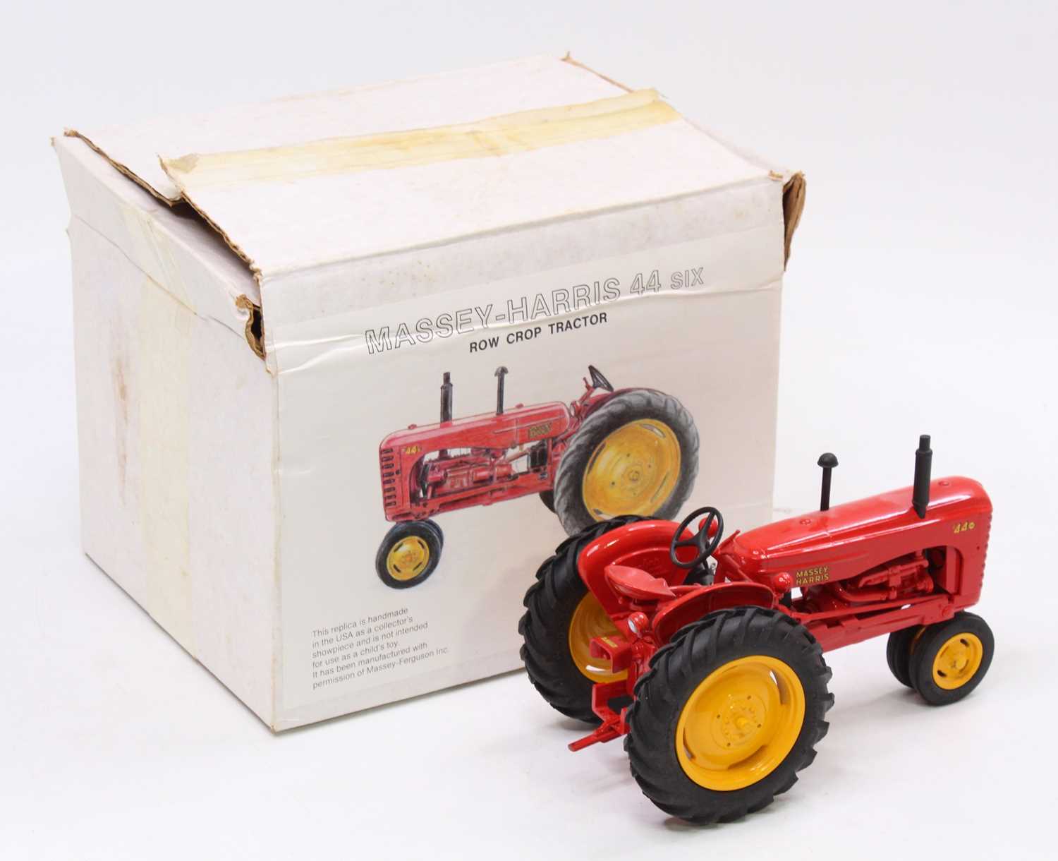 A Stephan Toys of USA 1/16th scale Massey Harris 44 six Row Crop Tractor, a limited edition sold - Bild 2 aus 2