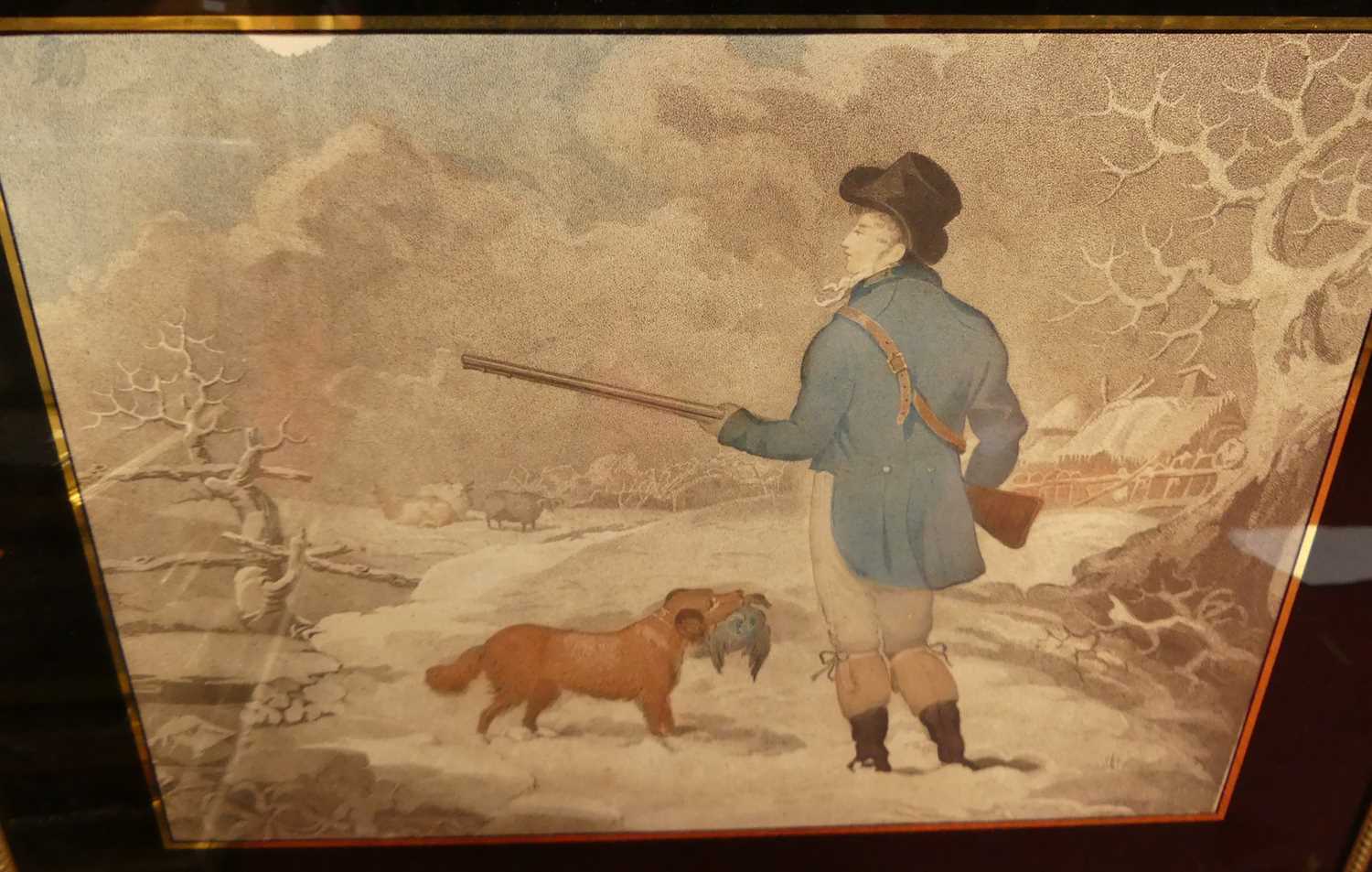 A pair of Victorian colour sporting mezzotints; together with other sporting prints to include