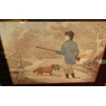 A pair of Victorian colour sporting mezzotints; together with other sporting prints to include