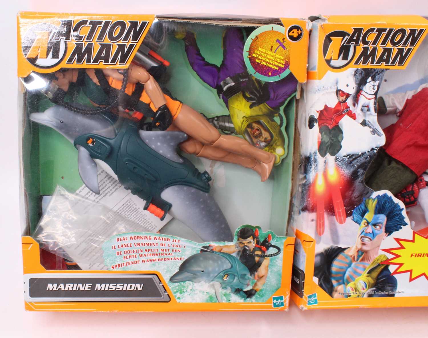 Collection of 3 boxed Action Man Sets, to include Marine Mission, Operation SOS and Super X, all - Image 2 of 2