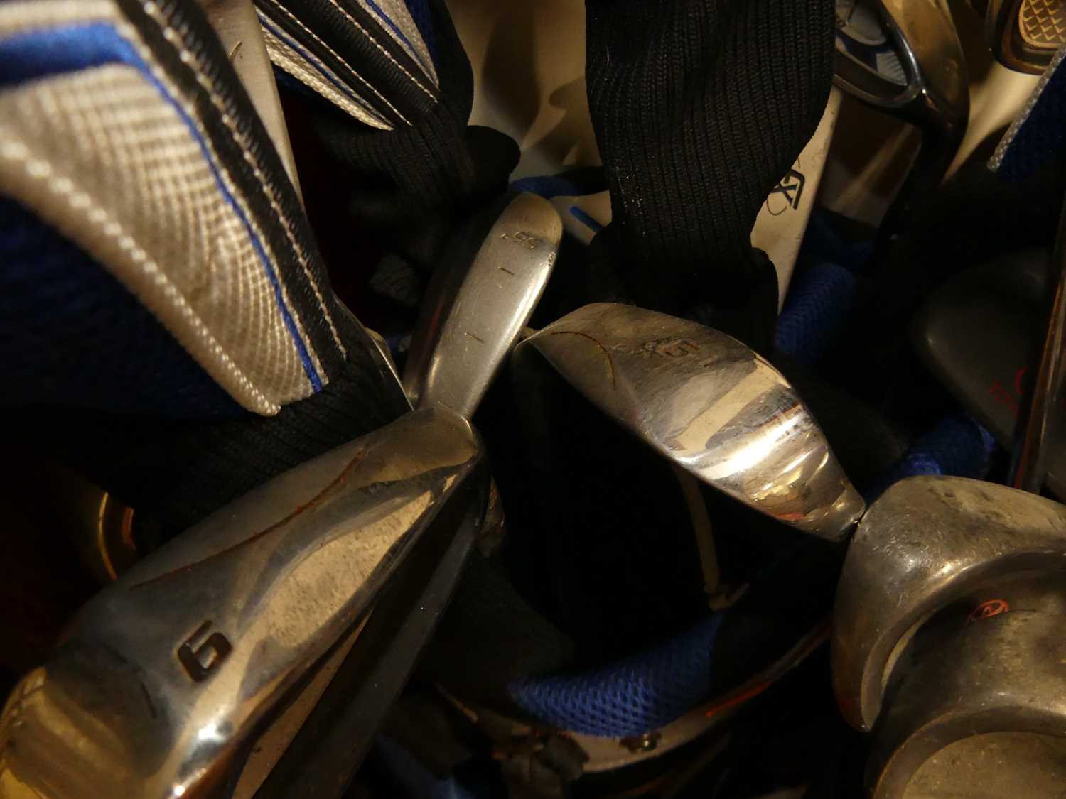 Three sets of various golf clubs, each with bags - Image 3 of 5