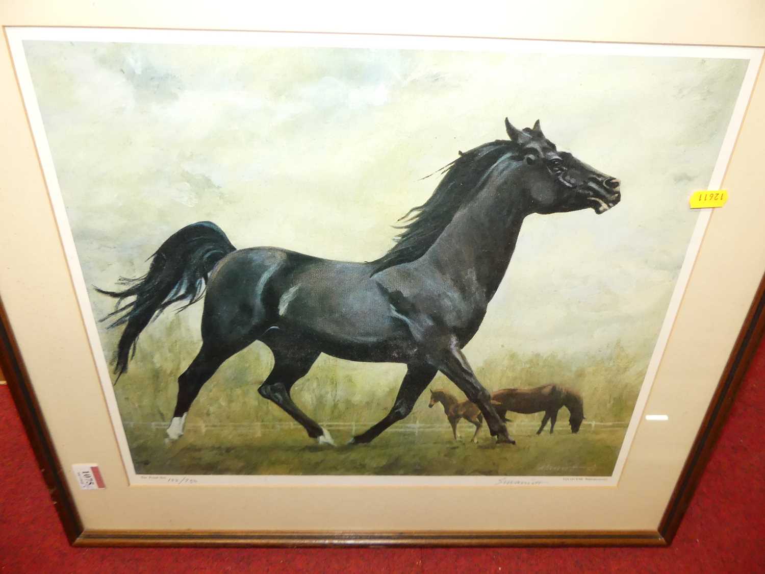 Five various prints to include equine interest - Image 2 of 2