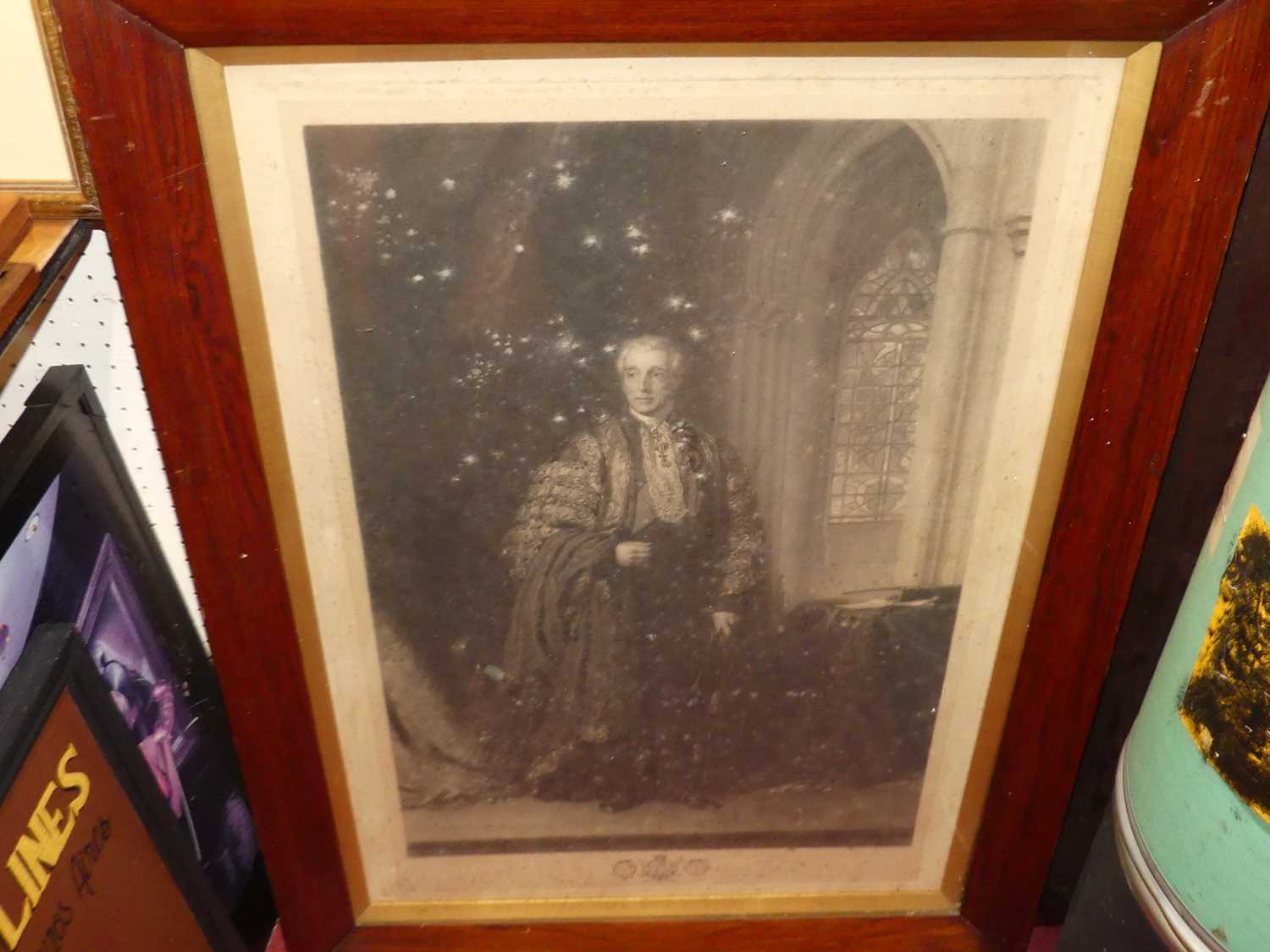 After H.P. Briggs - Victorian monochrome engraving in rosewood frame; together with two others (3) - Image 2 of 3