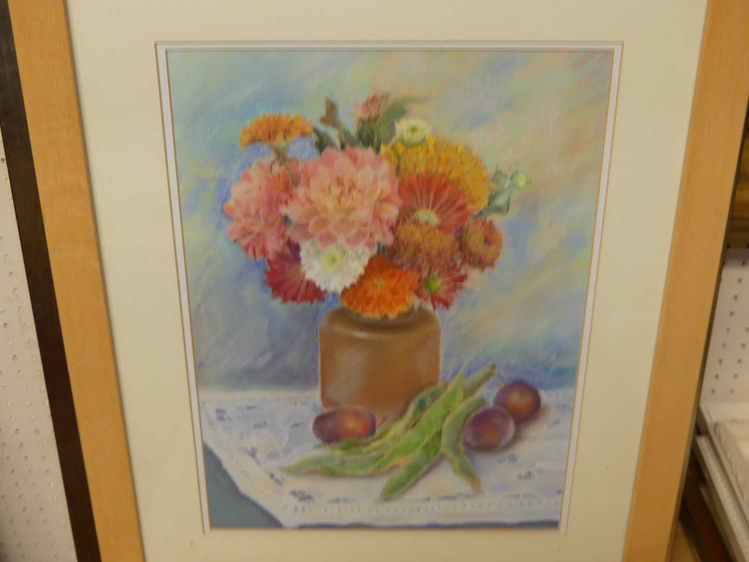 Gill Howe - Saffron Walden, pastel, 30 x 36cm; together with other contemporary artworks (5) - Image 2 of 5