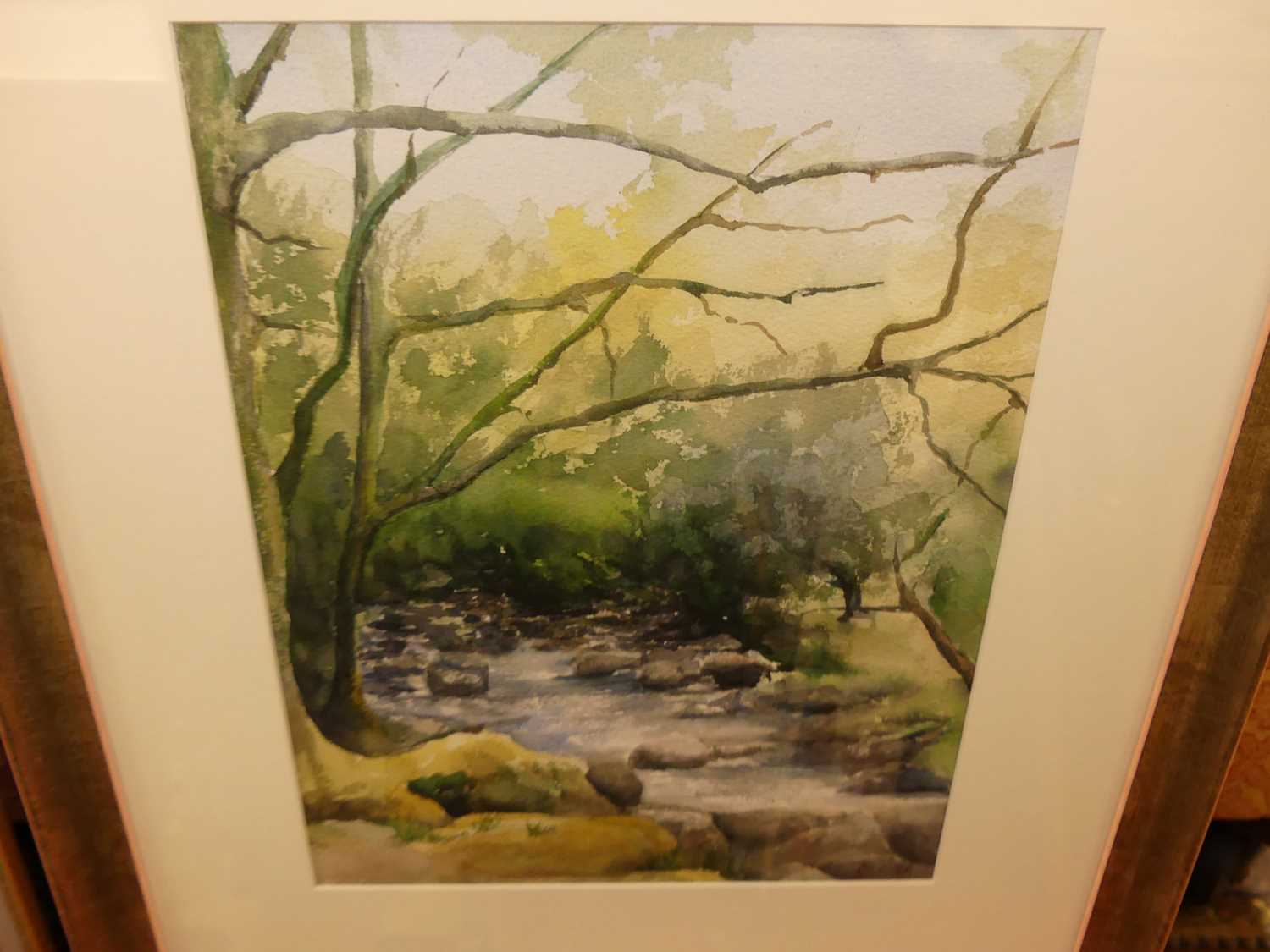 Assorted amateur watercolours to include various landscapes (7) - Image 7 of 8