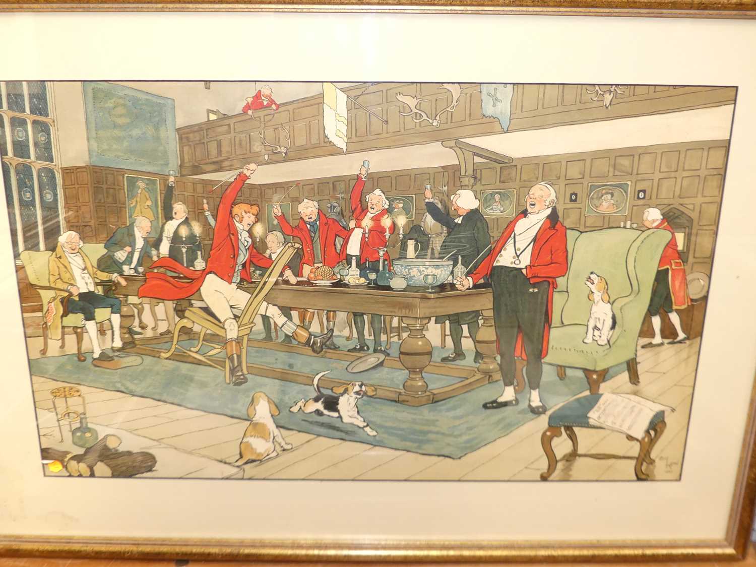Cecil Aldin (1870-1935) - a set of four sporting prints, 36 x 60cm - Image 4 of 5