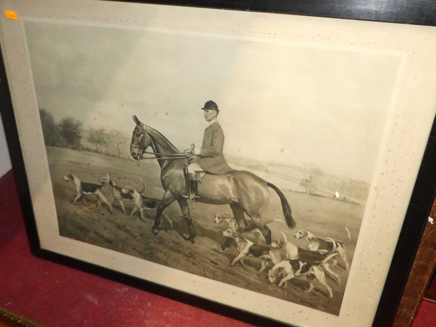 A pair of Victorian colour sporting mezzotints; together with other sporting prints to include - Image 4 of 5