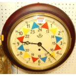 A reproduction RAF wall clock, dia.32cm