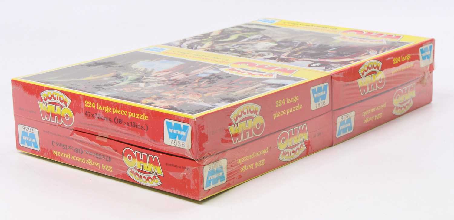 A Whitman factory sealed set of four Doctor Who puzzles, four examples, in original packaging, circa - Image 5 of 6