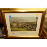 After F.C. Turner - Ascot Heath Races, reproduction print