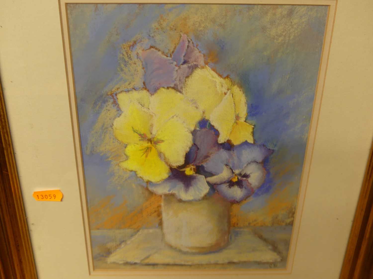 Gill Howe - Saffron Walden, pastel, 30 x 36cm; together with other contemporary artworks (5) - Image 5 of 5