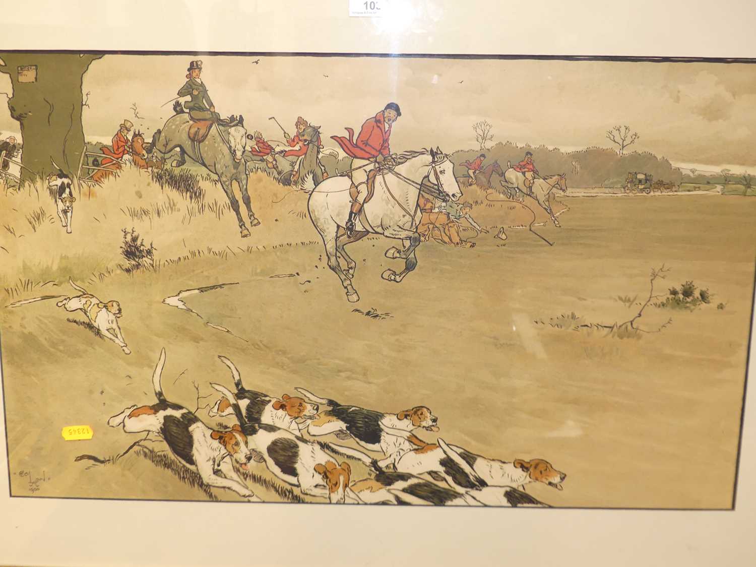 Cecil Aldin (1870-1935) - a set of four sporting prints, 36 x 60cm - Image 3 of 5