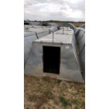 5 x John Booth insulated galvanised kennel farrowing huts